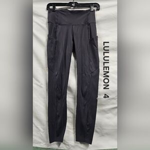 lululemon athletica Women's Charcoal Leggings